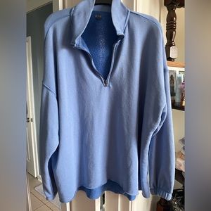 Aerie half zip pullover
